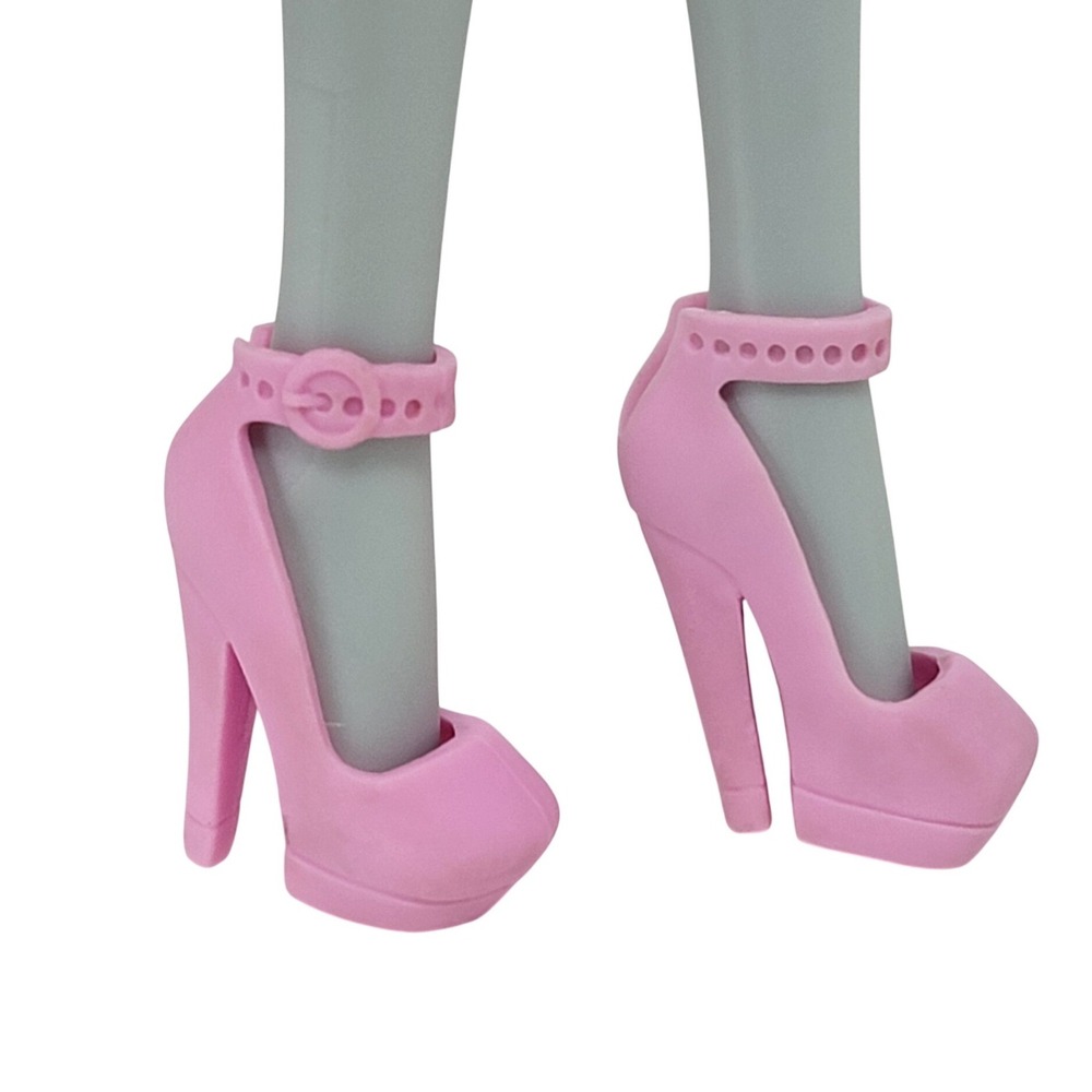 Monster High Scarah Screams Student Disembody Pink Heels Shoes Only G1